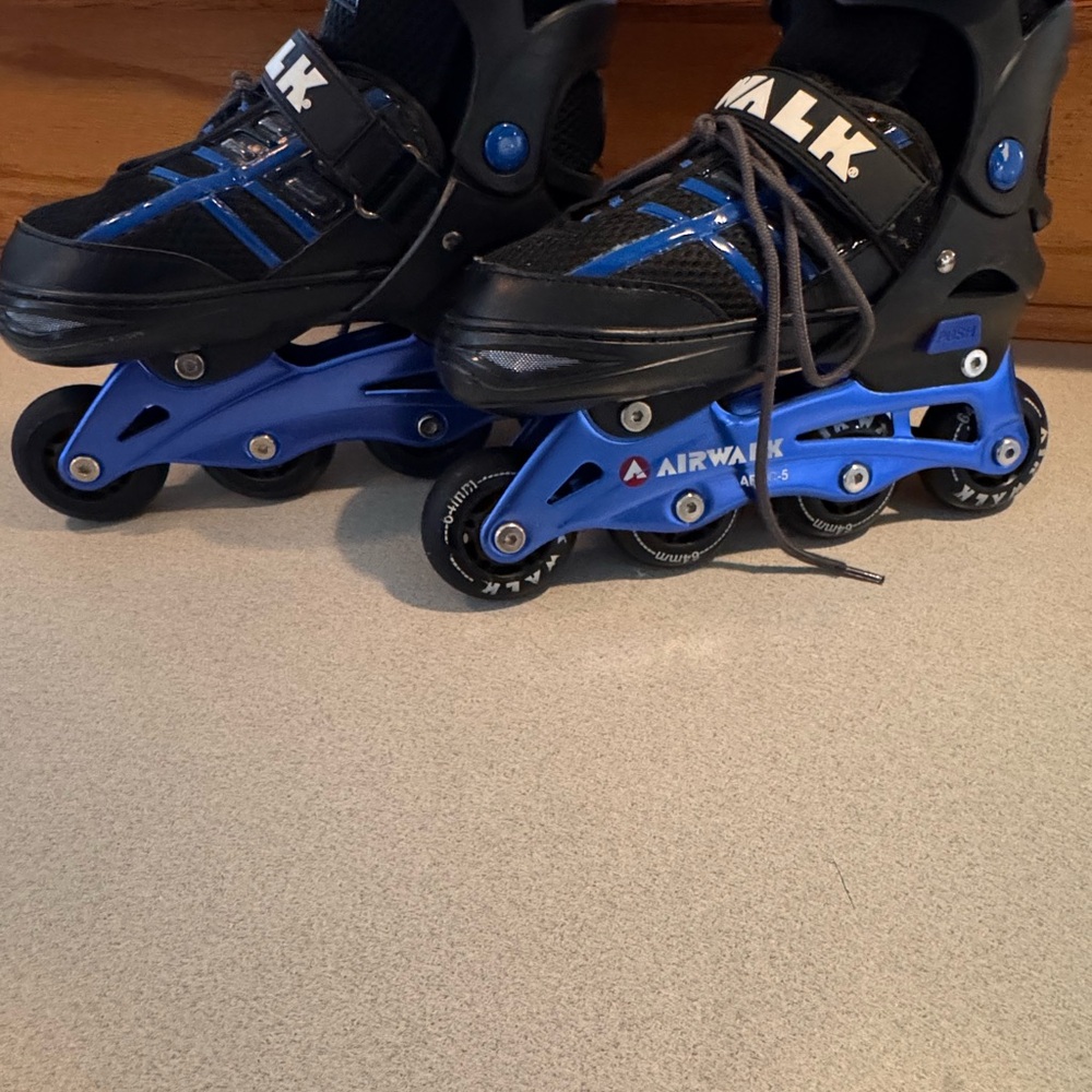 Airwalk Kids Inline Skates - Black and Blue